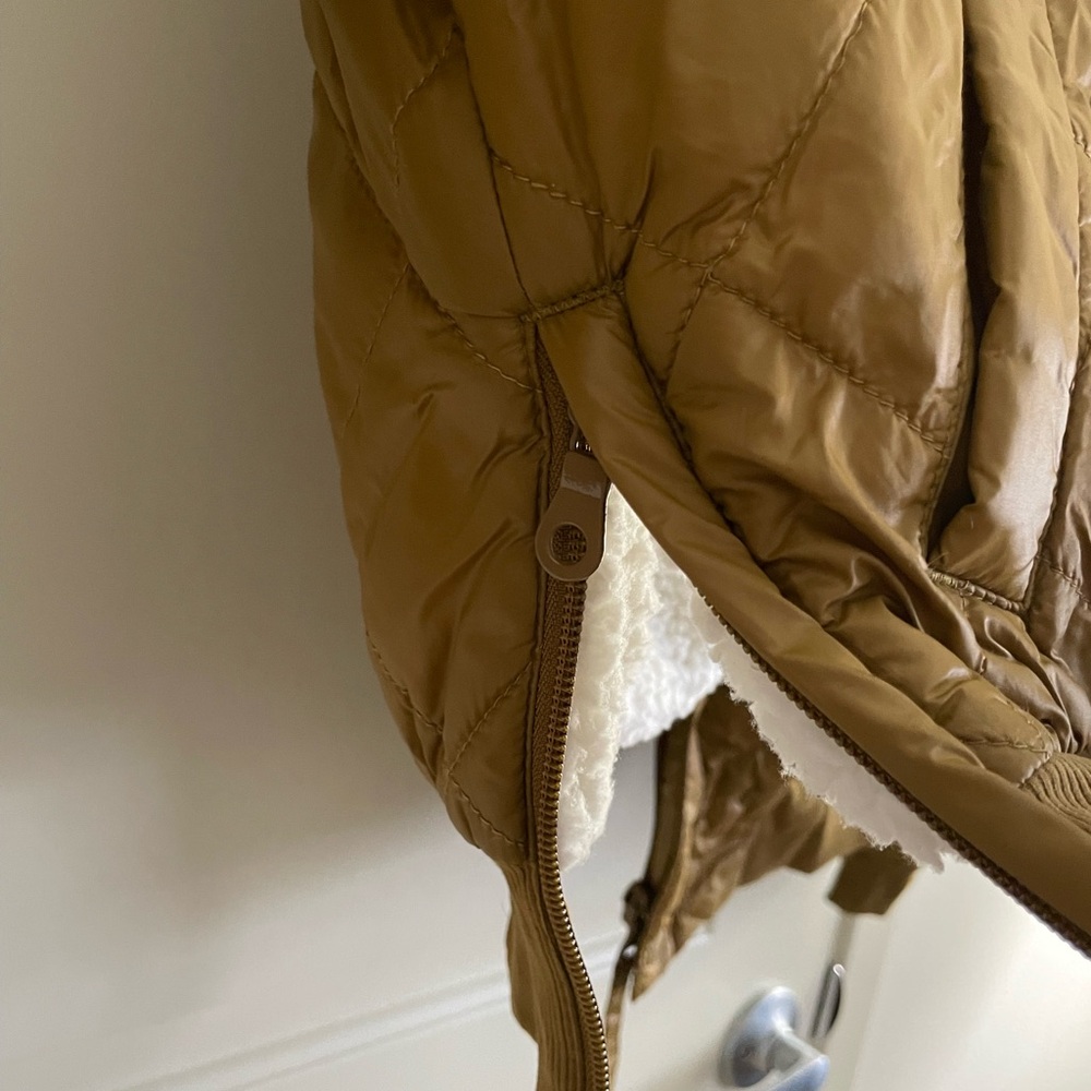Aerie light brown bomber jacket - Picture 6 of 11
